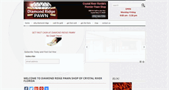 Desktop Screenshot of diamondridgepawn.com